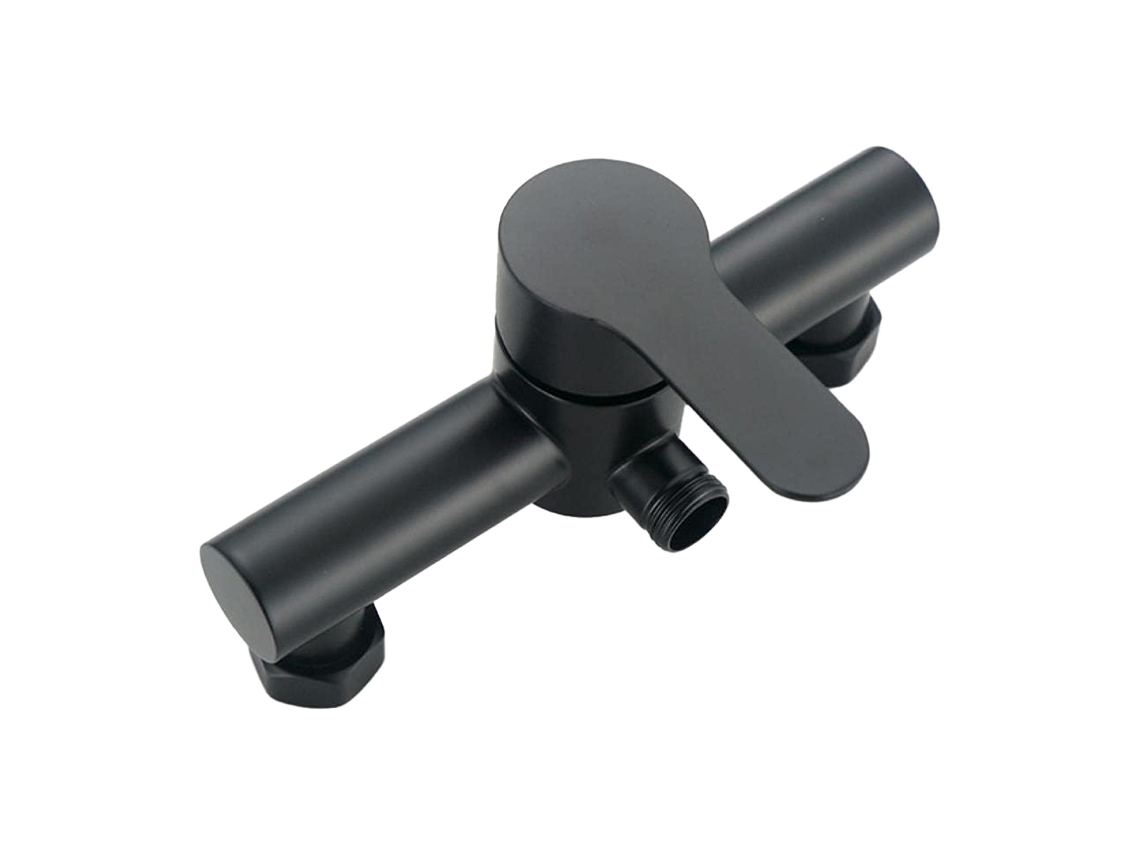 Grifo De Ducha De Baño Negro