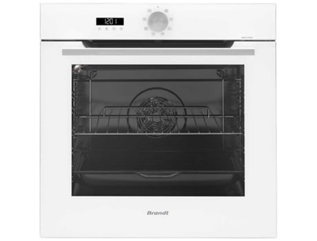 Horno BRANDT BOP7534W (73 L - 59.4 cm - Pirolítico - Blanco)