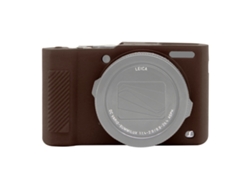 Funda protectora de silicona suave para Panasonic Lumix LX10 Coffee Zruxe