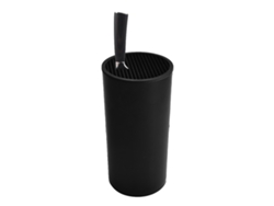 Portacuchillos universal para cocina, ahorra espacio y cuenta con ranura para tijeras.