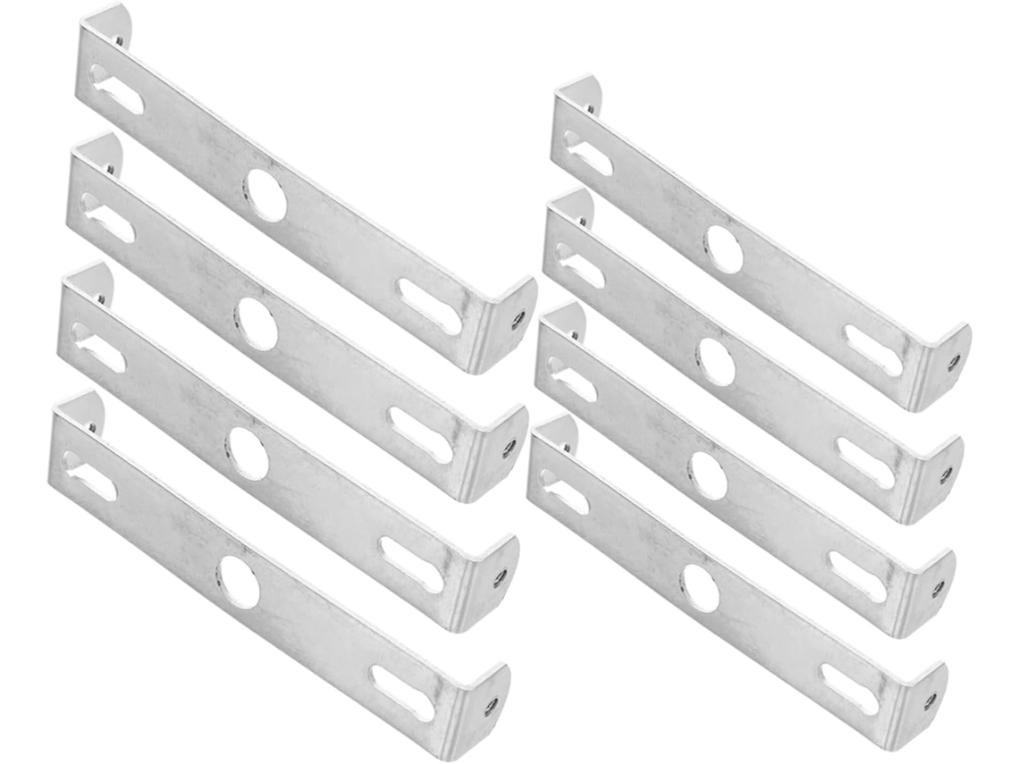 Juego De 8 Piezas De Soportes Para Lámparas De Techo Y Placas De Montaje Para Suspensión En Pared.