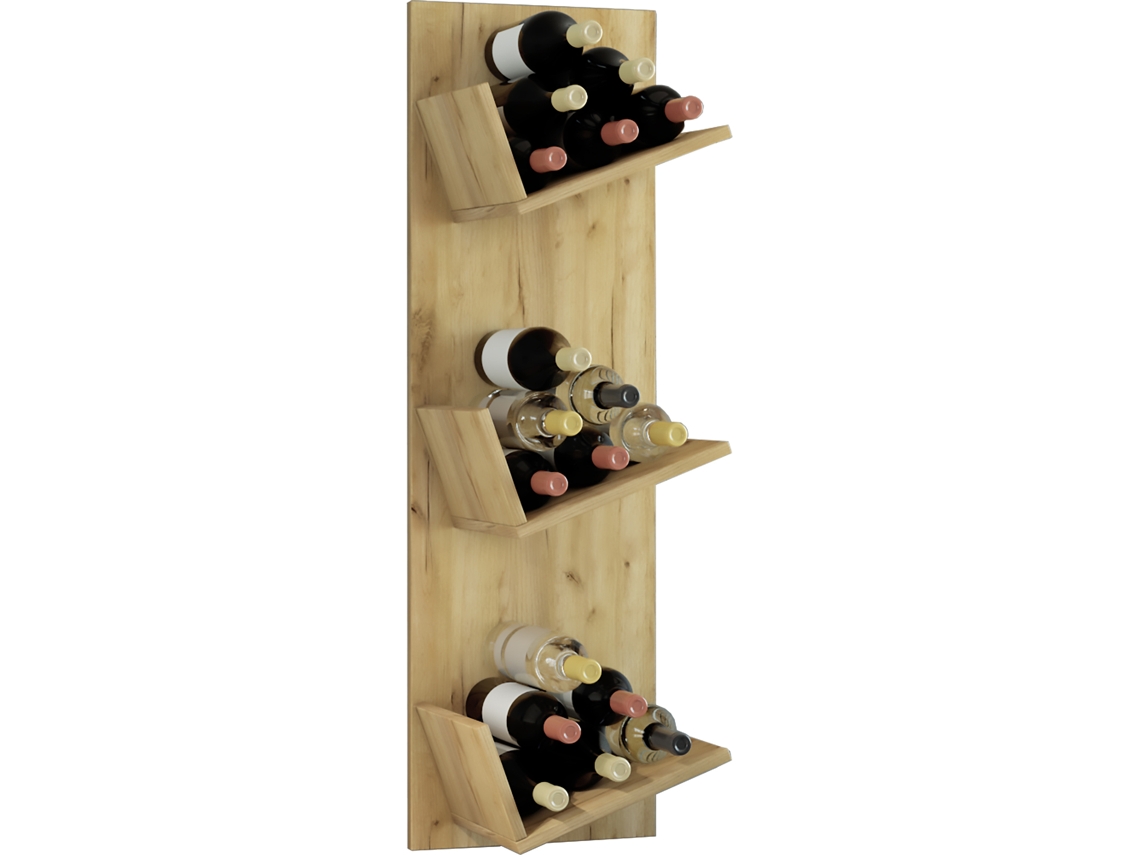 Botellero Estante De Pared Vinosi Vcm Botellas De Vino