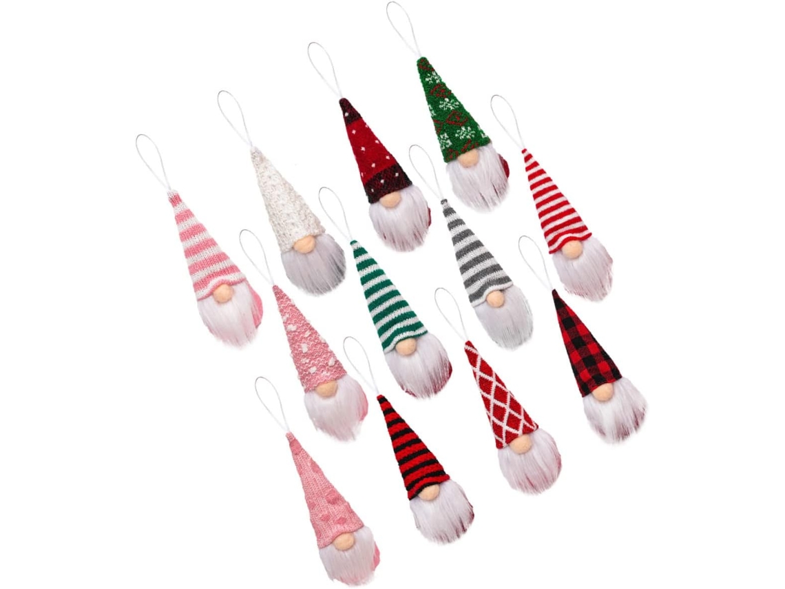3 Juegos De Colgantes Para Árbol De Navidad, Guirnalda, Adornos Colgantes Para Muñecas, Decoraciones 12