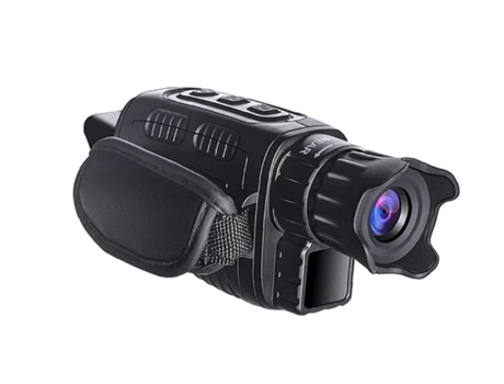 Monoculares digitales de visión nocturna con infrarrojos completamente oscuros, alcance de 200M, caza, muy claro en 100% de oscuridad, negro-negro ...