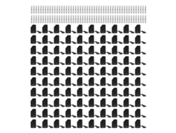 100 Juegos De Conectores Banana De 4 Mm, Latón Galvanizado Con Níquel, Resistentes A La Corrosión, Transmisión Estable.