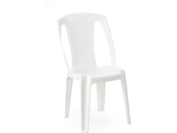 Silla Apilable IPAE-PROGARDEN Procida (48 x 52,5 x 81 cm - Blanco)