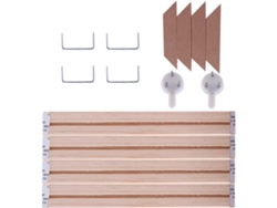 Marco Fotos Madera Maciza 25x25 Decorativo Pared Montar Mismo Bastidor Lienzo Pintura Ideal Decoración Hogar