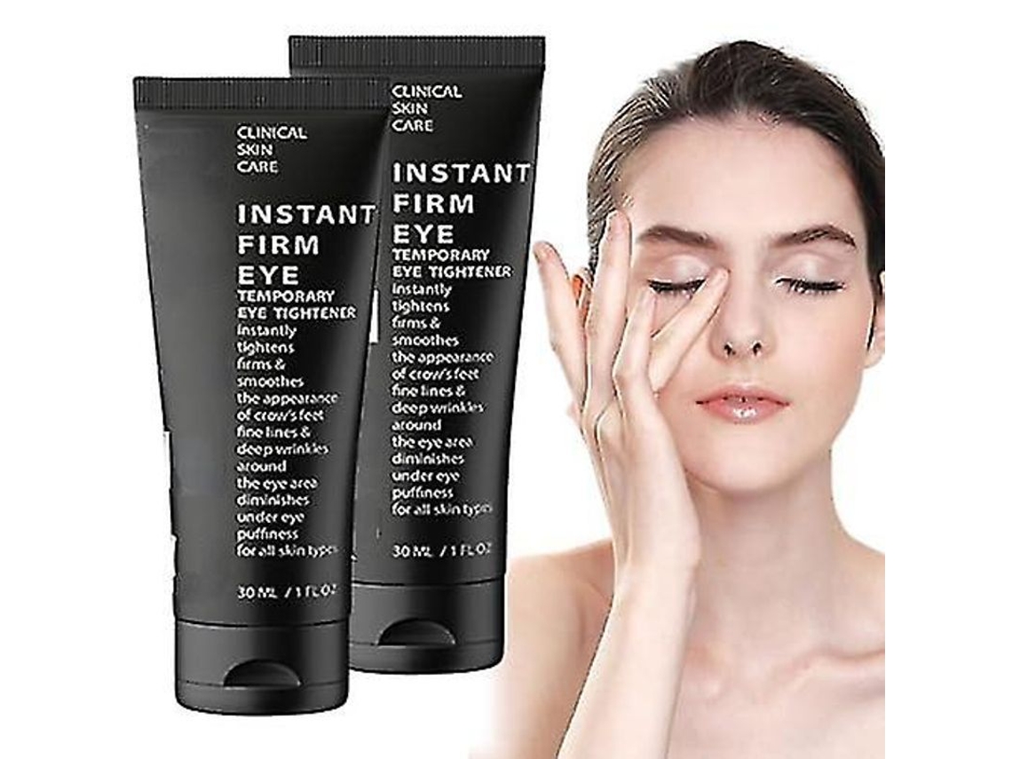 Crema Reafirmante Instantánea Para El Contorno De Ojos, Crema Antiarrugas Y Antibolsas, Para Pieles Maduras, Vegana, Libre De Crueldad Animal.