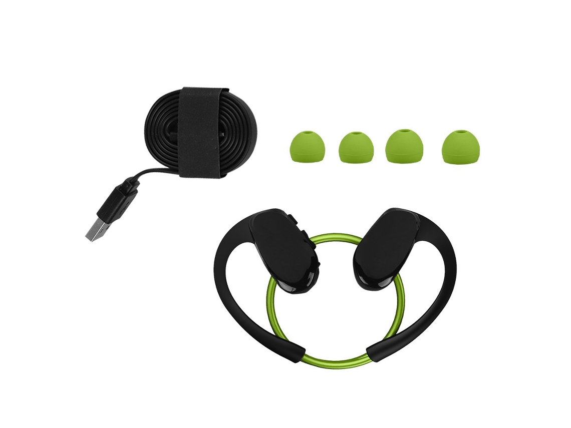 Auriculares Bluetooth (estéreo Deportivo) Zealot H6 Verde Auricular Con Señal Super Potente
