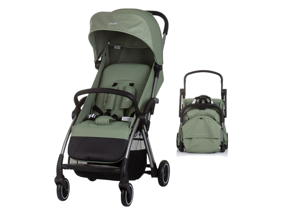 Cochecito Illusion con plegado automático, hasta 22 kg Chipolino Basil