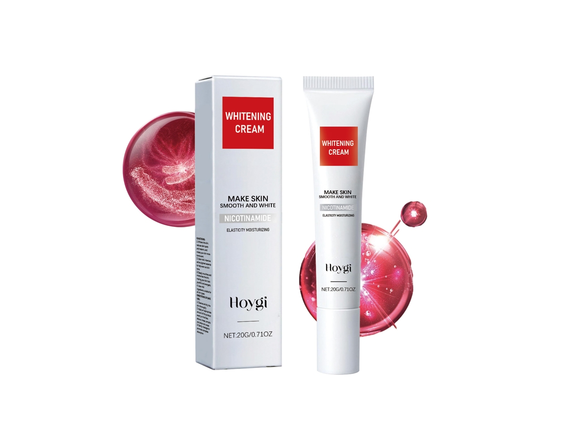 Crema iluminadora para una piel blanca y radiante.