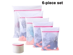 Bolsas De Malla Para La Ropa Sucia Con Organizador De Viaje Para Ropa, Sujetadores Y Bragas.