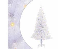 Árbol de Navidad artificial Vidaxl, PVC blanco (150 cm)