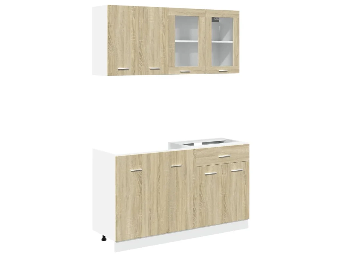 Juego de muebles de cocina de 4 piezas Lyon Oak Sonoma EXCLUSIVO DE LA CASA