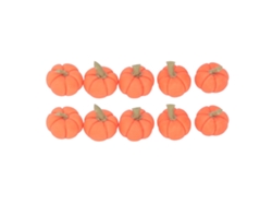 10 Calabazas Miniatura De Arcilla A Escala 1:12 Para Decoración De Halloween En Casa De Muñecas
