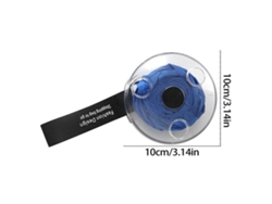 Bolsa plegable circular pequeña, portátil y multifuncional para supermercados, con sistema telescópico para guardar y transportar las compras. Ideal para Gu