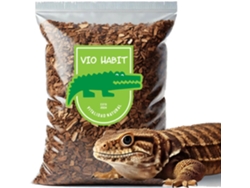 Corteza Para Terrarios Reptiles Vio Habit Saco 15 L. / Grueso