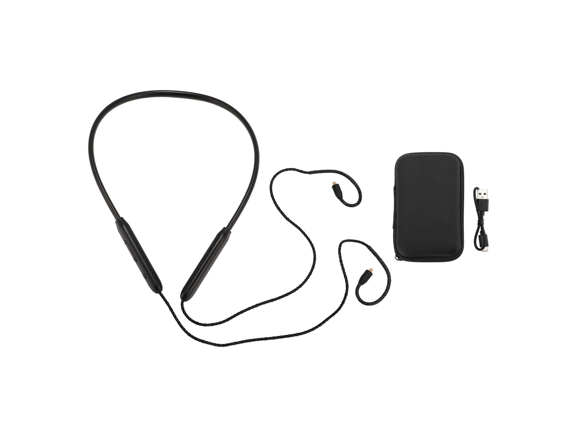 Cable Adaptador Bluetooth Inalámbrico Mmcx Con Micrófono Y Control De Volumen Para Auriculares Se535 Ue900 T2 W40 - Negro