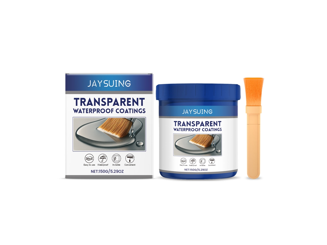 Revestimiento transparente impermeable para un uso exterior duradero.