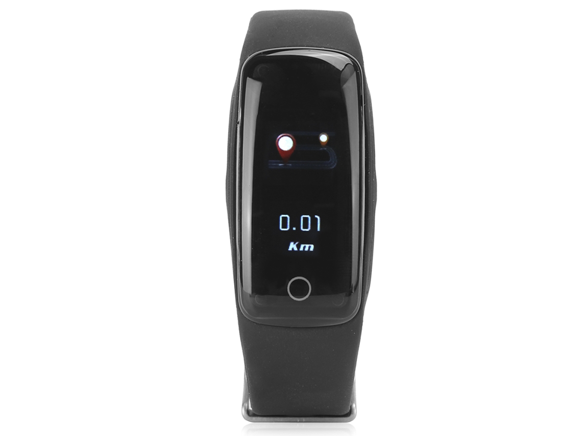 Rebe-pulseira Esportiva Inteligente Com Tela Colorida Grande Ip67