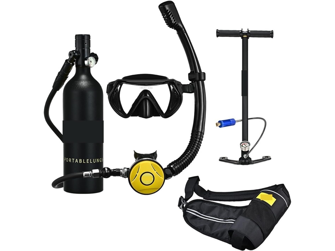 Mini Botella De Buceo, Tubo De Snorkel, Rebreather, Equipo Portátil De Apnea