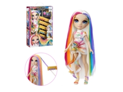 Muñeca Amaya Rainbow High (arcoíris) con tiza para peinar el cabello