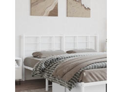 Cabecero De Metal Blanco 193 Cm
