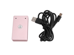 Microfone USB para transmissão ao vivo, gravação e jogos EOOCOO com redução de ruído AI e captação 360°