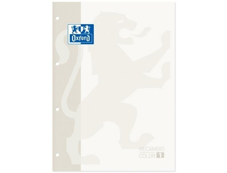Recarga OXFORD Hojas A4 80 Hojas 5 Unidades