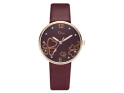 Reloj De Cuarzo Para Mujer Con 6 Manecillas, Calendario Automático Y Correa De Silicona Blanca.