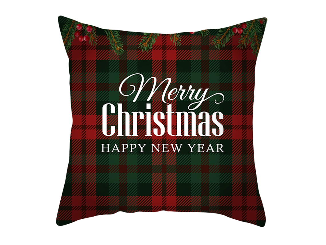 Serie de Funda Decorativa de Almohada Dibujos Animados de Navidad