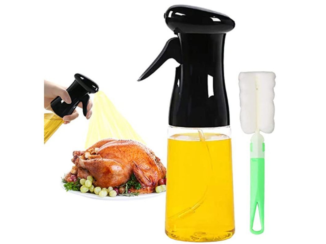 2026da-sprayador De Condimentos Líquidos 210ml Con Inyector Y Cepillo Esponja Para Barbacoa Ensalada Horneado Y Parrilla