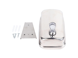 Dispensador de jabón de pared Rosewell de acero inoxidable de 500 ml para baño o cocina