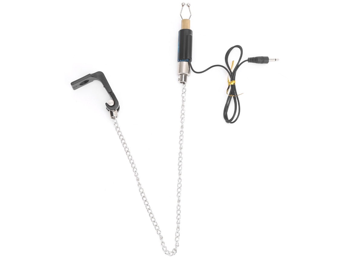 2026rebe-alarma De Picada Para Pesca Con Cable Indicador Colgante Dispositivo De Alerta Accesorios Para Cañas Azul