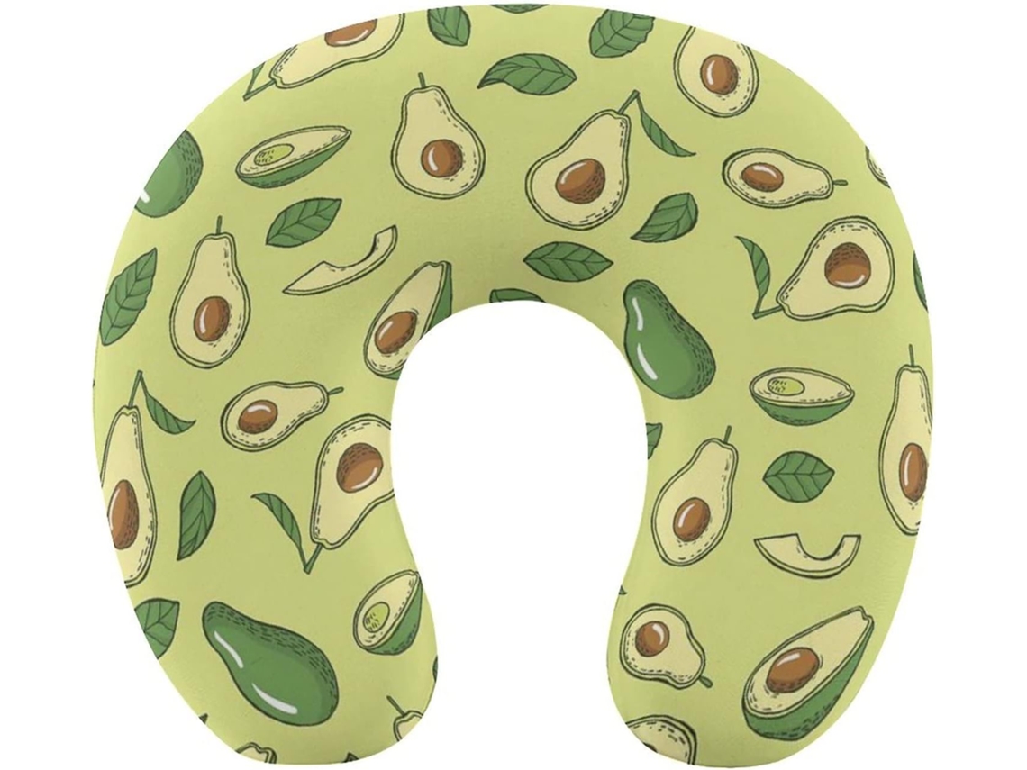 Almohada Viaje Forma Hojas Espuma Viscoelástica Viscoelástica Fácil Relajación Cómodos Familia.brfácil