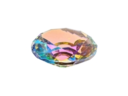 Pisapapeles decorativo de cristal K9 de 60 mm con forma de diamante, prisma arcoíris, diamantes de cristal, decoración de mesas para bodas.