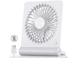 Ventilador Usb - Ultra Silencioso - Mini Ventilador Portátil - Plegable Hasta 220° - 3 Velocidades De Viento Ajustables