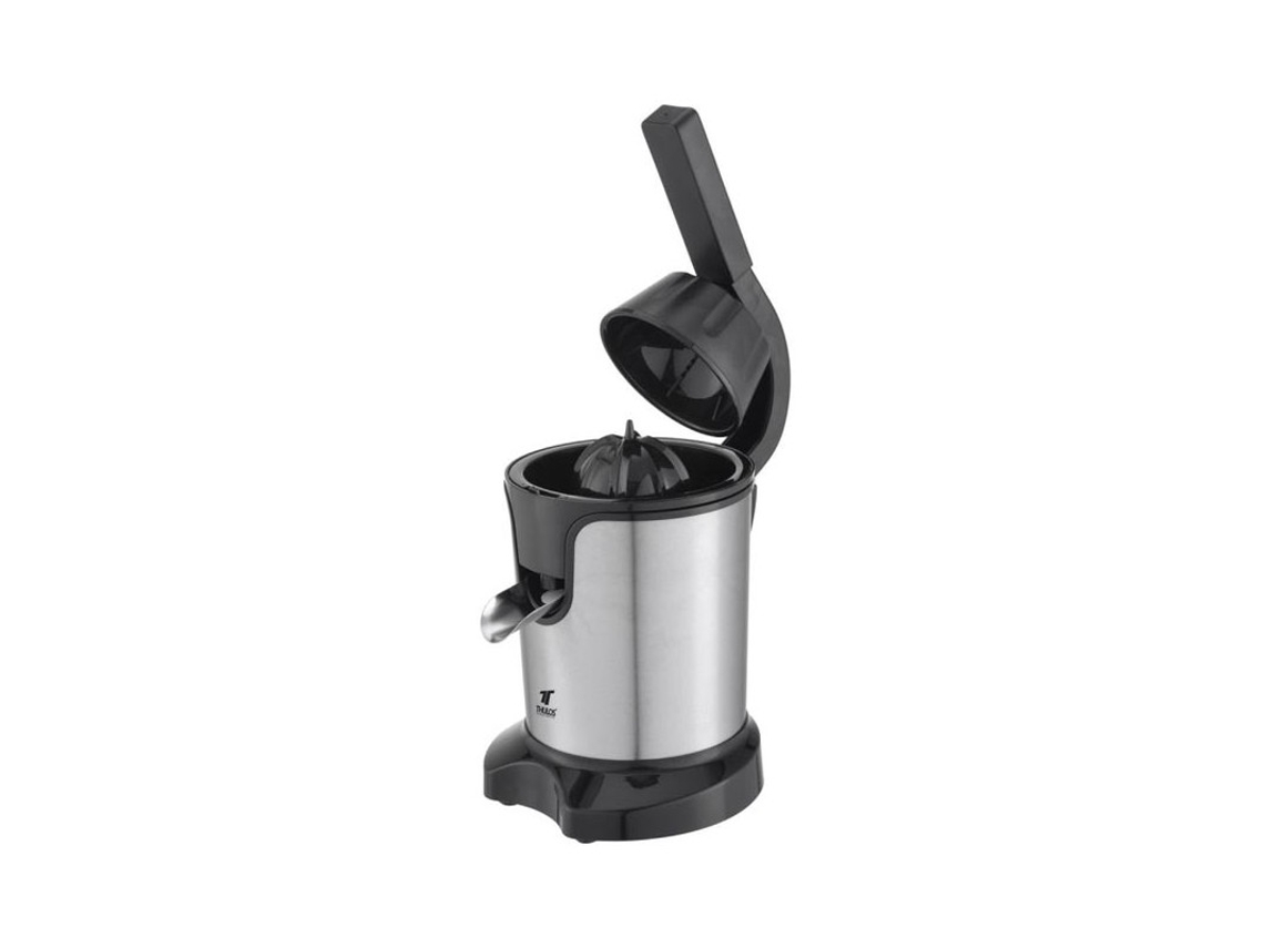 Exprimidor De Palanca Thulos De 350w, Cuerpo De Acero Inoxidable, Capacidad De 0.3 Litros. Suinga