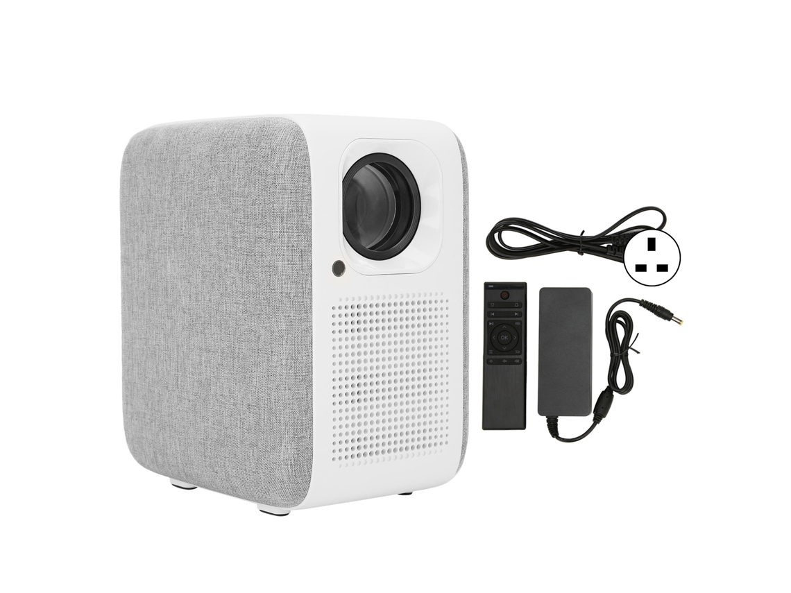 Proyector 1080p con enfoque automático y pantalla grande de 300 pulgadas