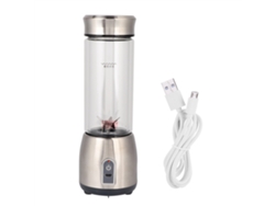 XYVONA Liquidificador portátil recarregável USB de 380 ml e 400 ml para sucos e vitaminas