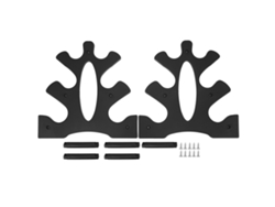 Soporte para mancuernas con forma de árbol, organizador de pesas de 3 niveles, soporte para gimnasio en casa