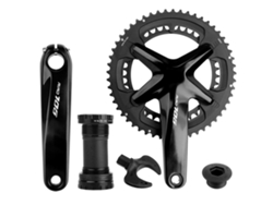 Juego de bielas para bicicleta de carretera Riro 2x11/12v 110bcd 50/34t 53/39tvayotoy