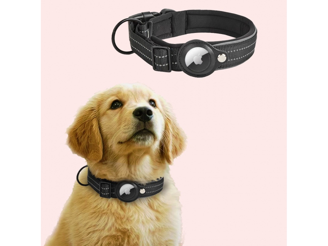 Colar Para Cães Com Detector De Gás, Colar Refletor, Para Cães Grandes, Com Clipe Para Detector De Gás E Acessórios (escuro, L)*
