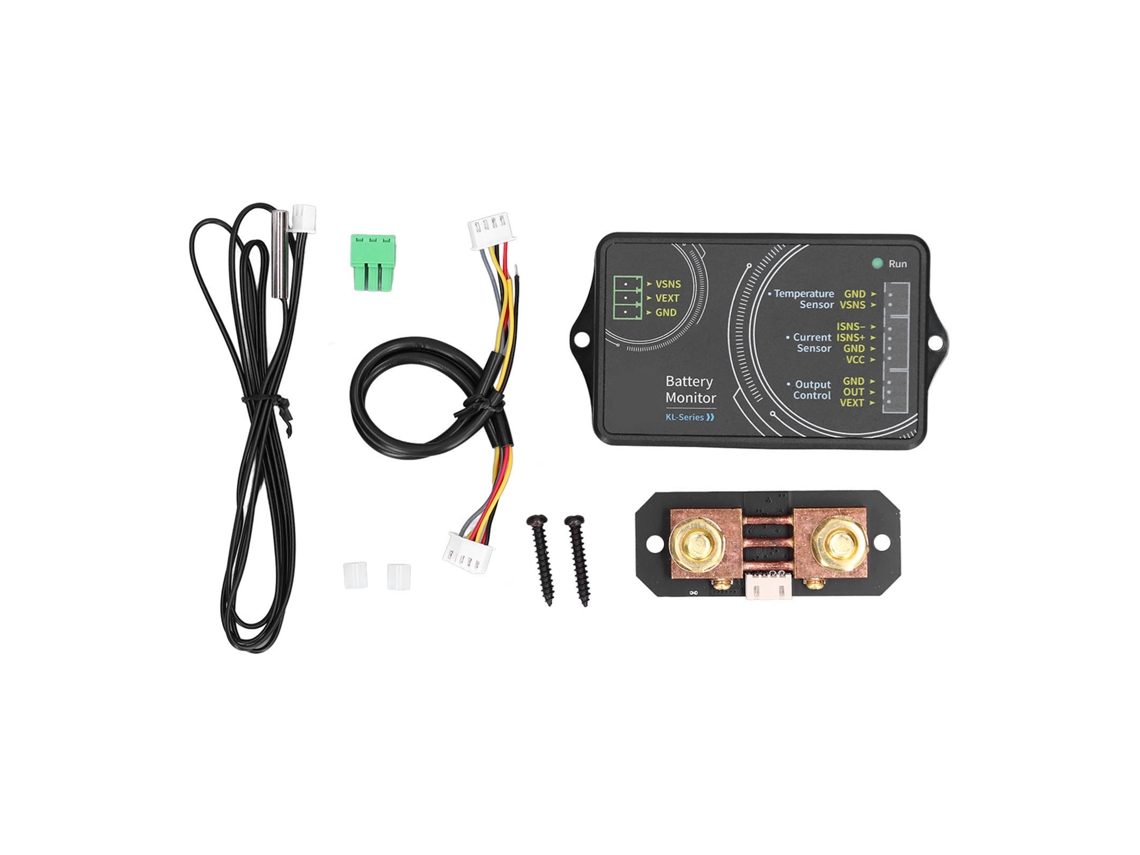 Monitor De Batería Coulombímetro Con Bluetooth, Comprobador De Voltaje, Corriente Y Capacidad De Potencia Kl110f