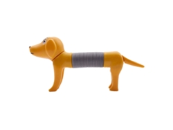 Juguete de tubo para perros 2026 para aliviar el estrés, desarrollar la motricidad fina y ayudar con el autismo, color gris.