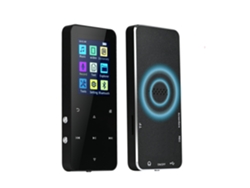 Reproductor MP4 Eifson + Tarjeta de memoria de 64 GB + Auriculares con cable (negro)