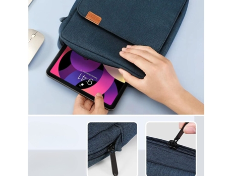Mochila Make Con El Organizador De Ipad 10.2 2020 Blue Oscuro