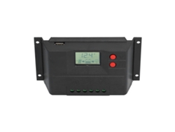 Controlador De Carga Solar 12v 24v Automático Con Protección Circuito Lcd Pwm 10a Para Hogar