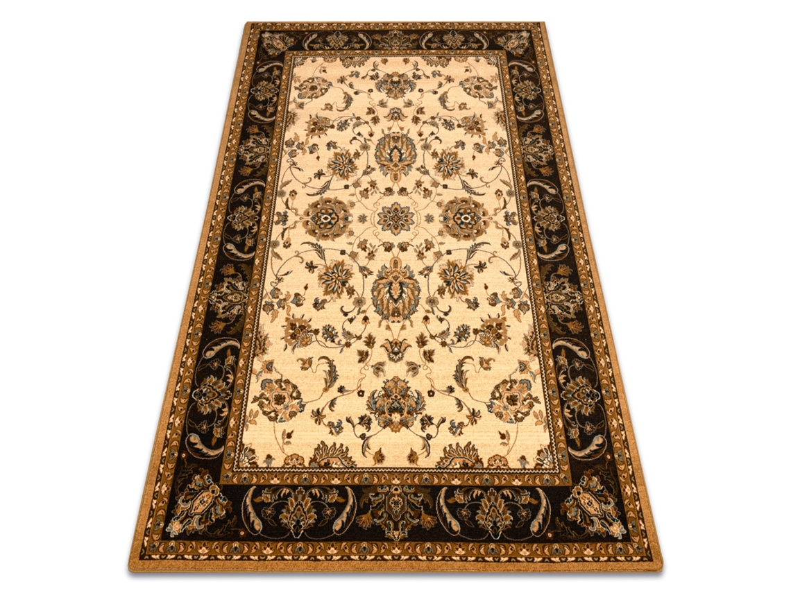 Alfombra de Lana Polonia Tari Marrón (170 x 235 cm)