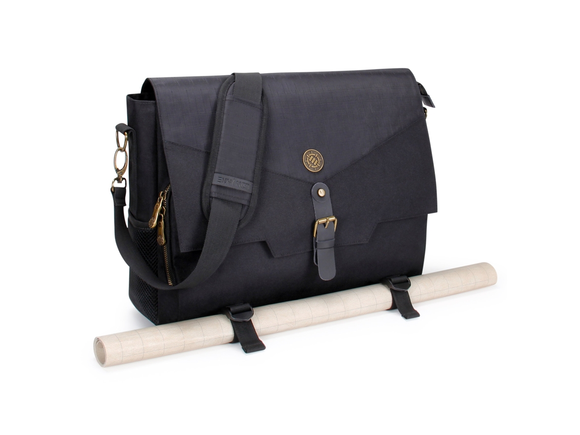 Bolsa de accesorios para juegos de rol Enhance Gaming: bolsa negra para artículos esenciales para juegos de mesa.